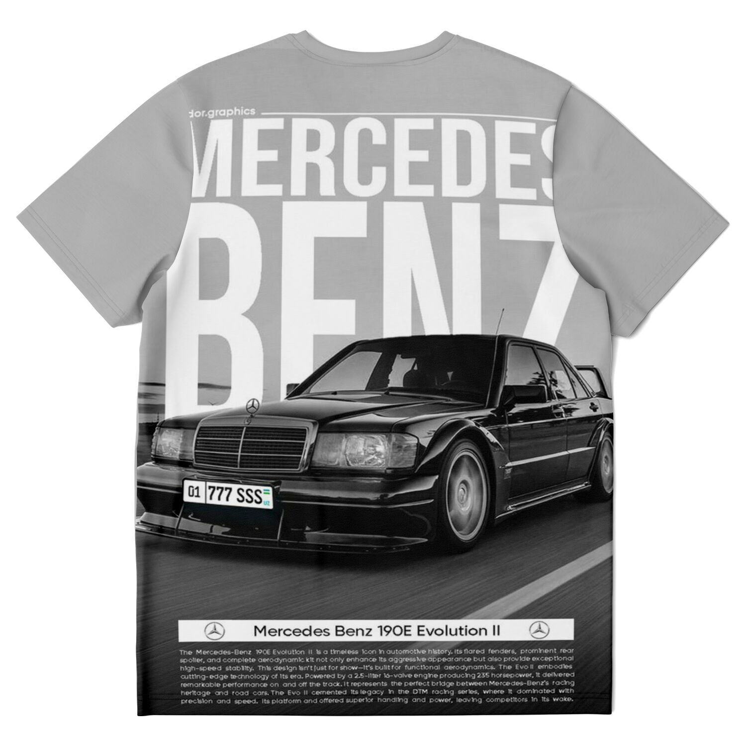 Mercedes Benz 190E Evolution II Premium Tshirt