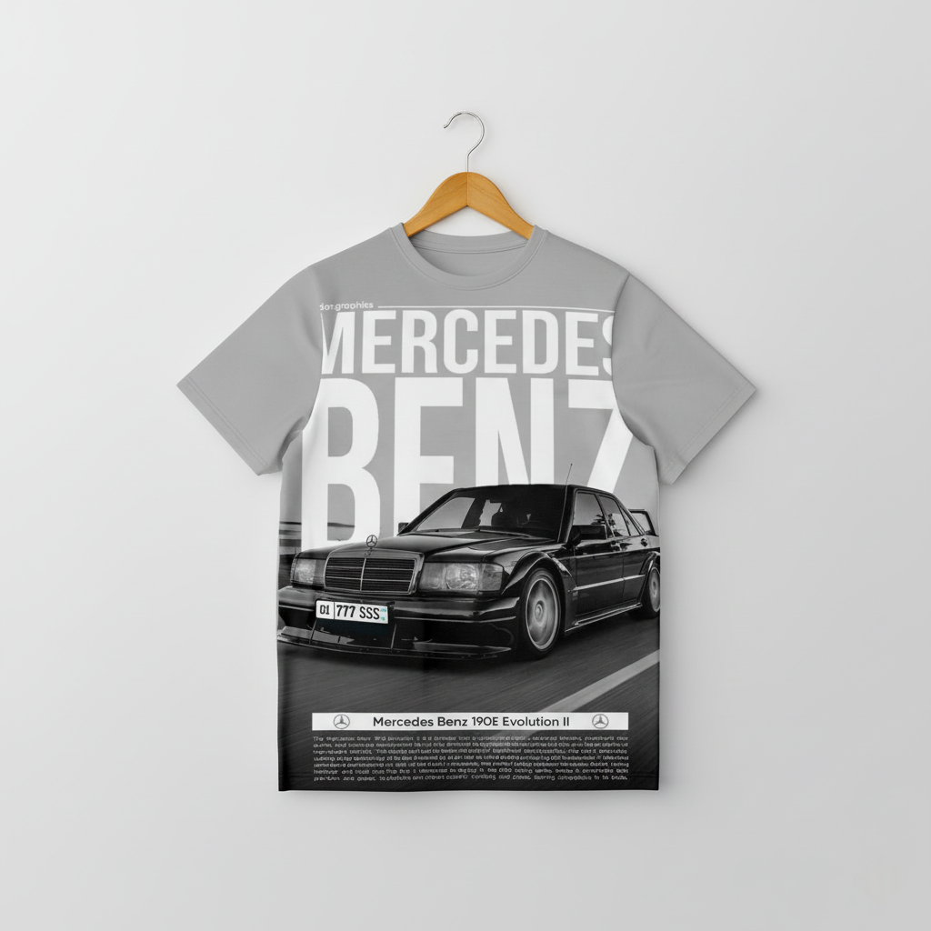 Mercedes Benz 190E Evolution II Premium Tshirt