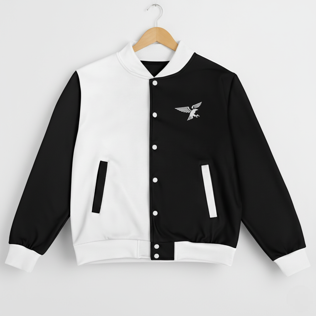 The Icon Two-Tone Baseball Jacket