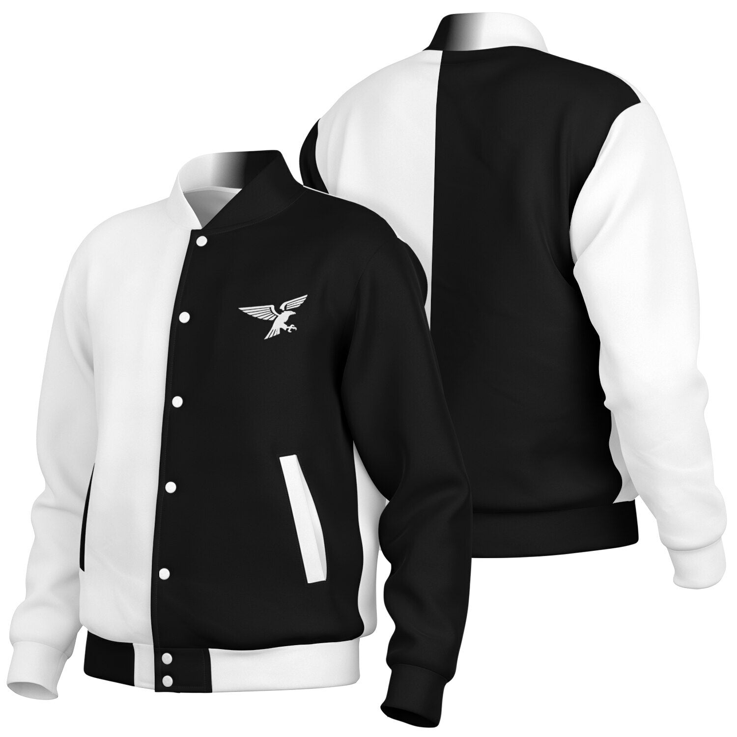 The Icon Two-Tone Baseball Jacket